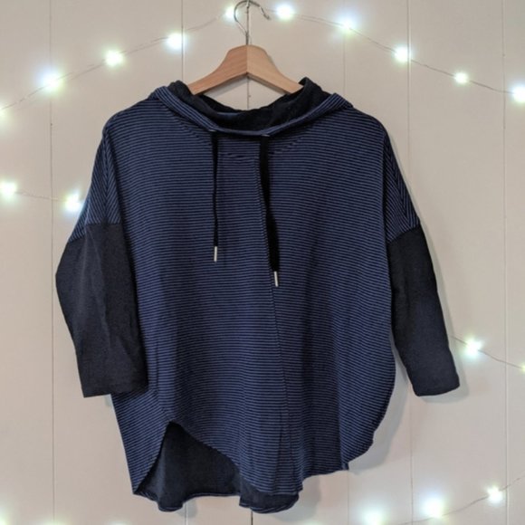 Calvin Klein Performance Striped Hoodie - Picture 1 of 4